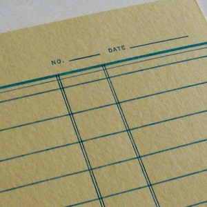 Karteikarte Buchdruck Gedruckte Postkarte