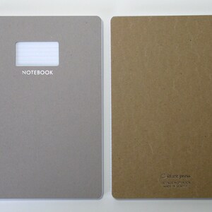 Lined notebook with diecut and foiled covers image 5