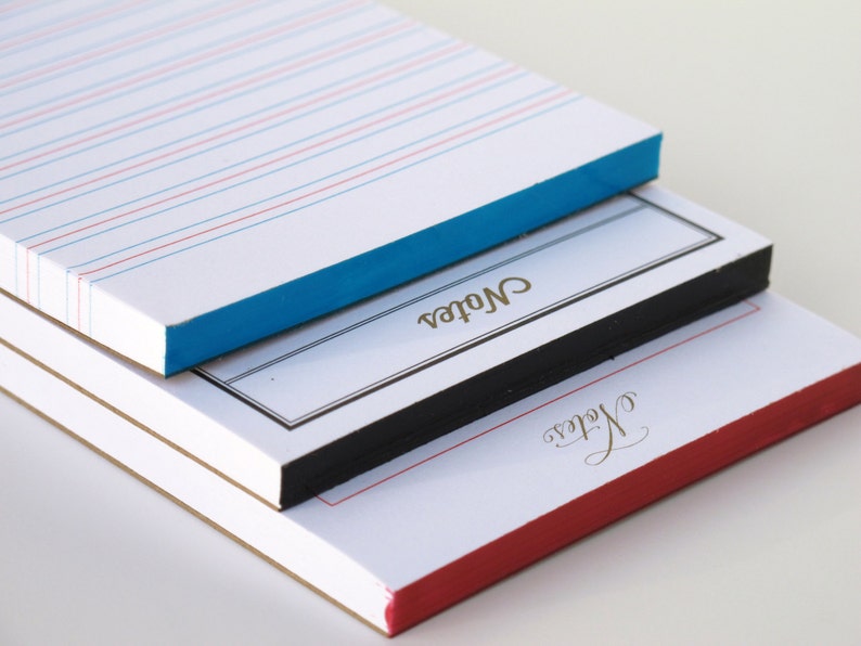 set of 3 notepads 3 x 5.5 image 1