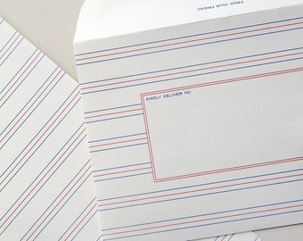 A1 size stationery set of 10 - French