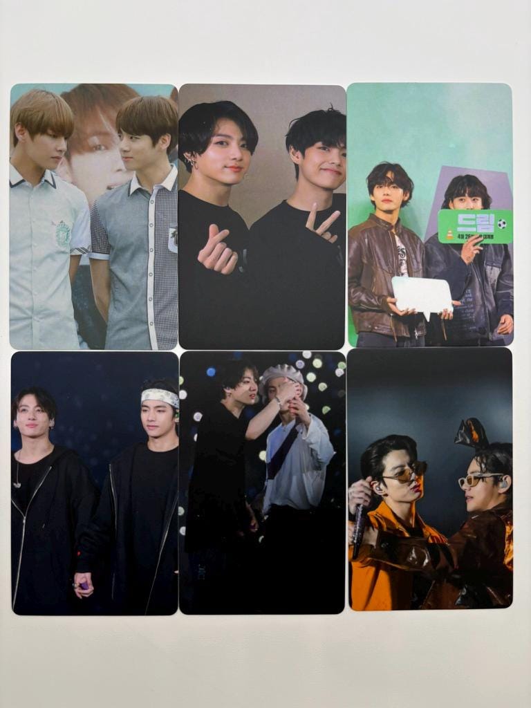 Bts Photocards Taekook - Etsy