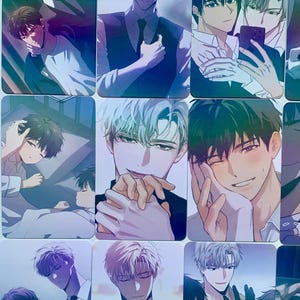 Paixão 55pc Laser cards Kangjak Jeong Taeui Jeong Chang-in Jeong Jaeui Yaoi Manhwa BL manga C082
