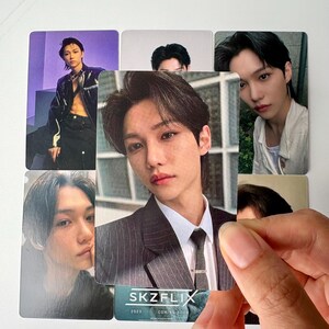 Cartões Lomo Felix 55 peças Stray Kids Merch KPOP Yongbok Bangchan Leeknow Hyunjin SKZ presente para STAY C391