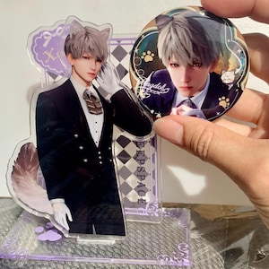 Katzen Butlers Set! Sylus Xavier Rafayel Zayne Liebe und Deepspace Otome Gamer Geschenk C319