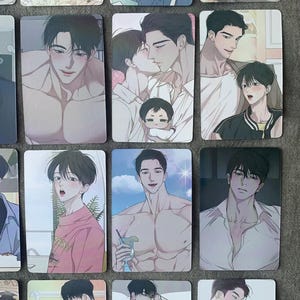 Origem das espécies 55 cartas Laser Lee Youngjin Seo Seunghyun Yaoi Manhwa BL mangá C131