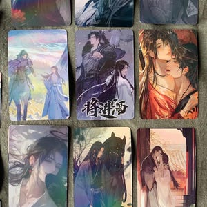 Qiang Jin Jiu Verzamelen kaarten Ballade van zwaard en wijn Tian Guan Ci Fu HD Photocard Fans Collection Gift C079