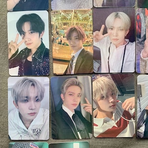 Heeseung 55 stk/set laserkaarten Enhypen Kpop boy group merch lomo photocards C099
