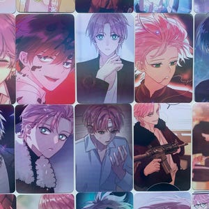 Quiero ser un gran villano (55 cartas láser) Tengo que ser un gran villano Yaoi Manhwa BL manga C085