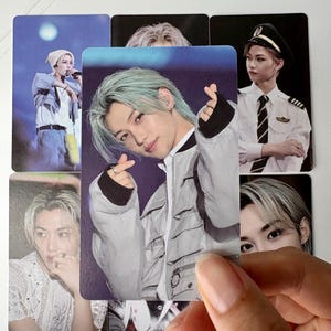 Felix 55 Stück Lomo Karten Stray Kids Merch KPOP Yongbok Bangchan Leknow Hyunjin SKZ Geschenk für STAY C388