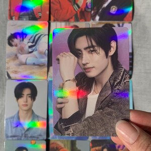 Sunghoon 55 pezzi/set di carte laser E N H Y P E N Kpop boy group merchandising lomo photocards C275