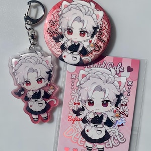 Chibi-sets! Sylus Xavier Rafayel Zayne Love and Deepspace Otoge gamer cadeau C221