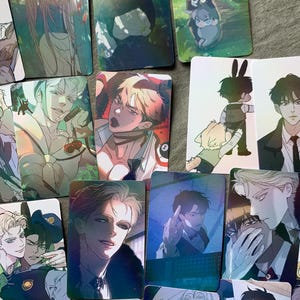 Codename Anastasia 50 st Laser Lomo-kaarten Taekjoo Kwon Zhenya Yaoi Koreaanse Manhwa BL-manga C018