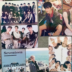Zeventien 55 stk/set KPOP Photocards Scoups Jeonghan Joshua Jun Hoshi Wonwoo Woozi DK Mingyu The8 Seungkwan Vernon Dino Lomo Card C060