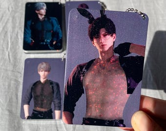 Love and Deepspace Acrylic quicksand keychains Sylus Xavier Rafayel Zayne Otoge gamer gift C186