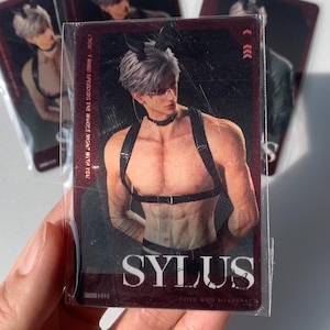 Sylus Sexy Karte! Love and Deepspace Qinche Xavier Rafayel Zayne Otoge Gamertasche Geschenk C224