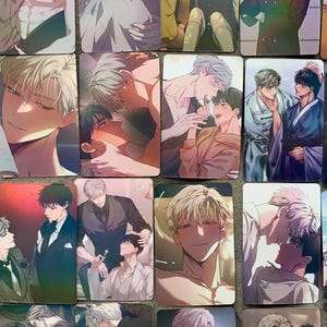 Pasión 55 tarjetas láser Kangjak Jeong Taeui Jeong Chang-in Jeong Jaeui Yaoi Manhwa BL manga C035