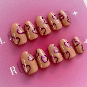 Chrome Heart Press On Nails