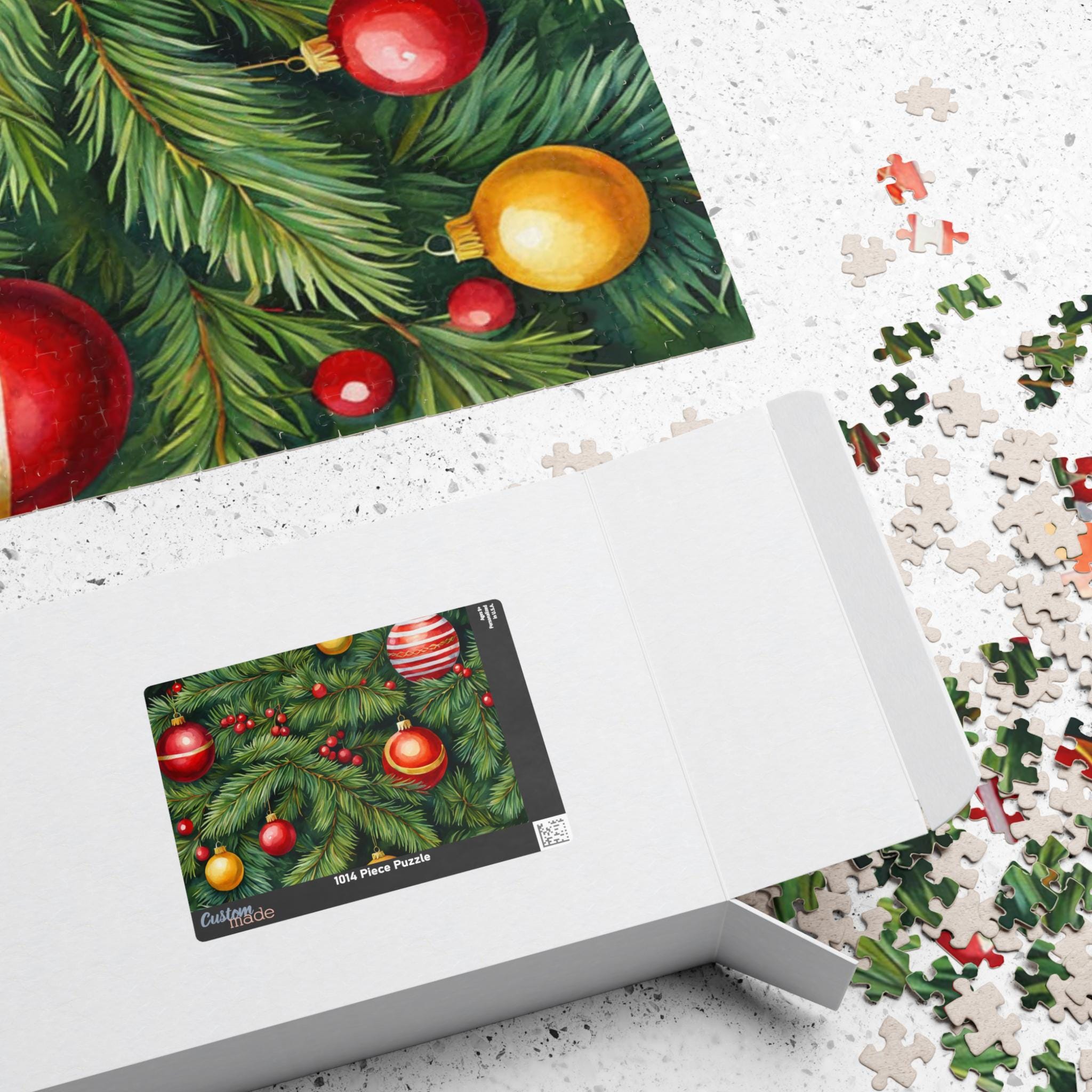 Christmas Tree Puzzle (110, 252, 520, 1014-piece) - Etsy