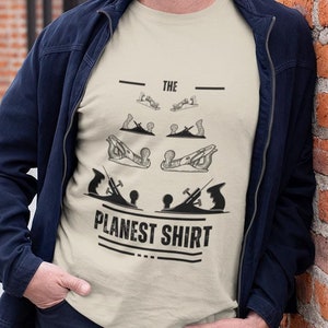 The Planest Shirt funny gag wood working Heavy Cotton T-shirt