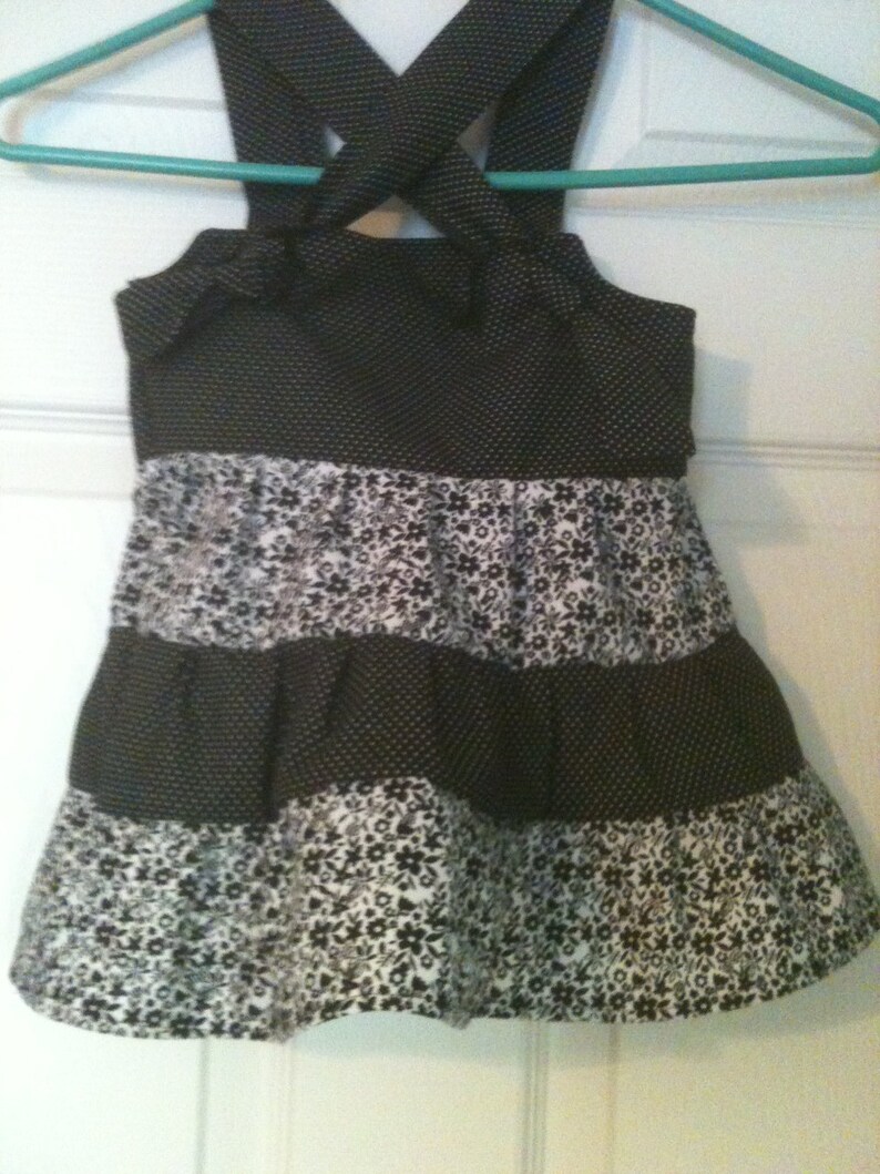 Halloween Girls Twirl Sun Dress in Reverse Knot Style image 3