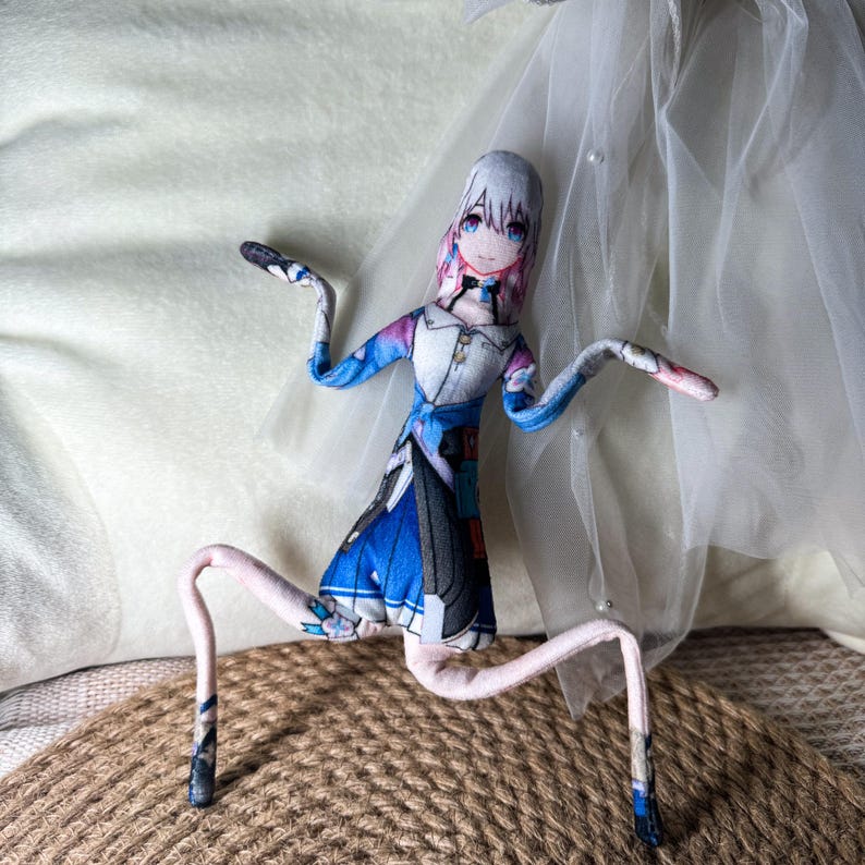 Honkai: Star Rail Handmade Abstract Art Doll With Wire Frame,phainon ...