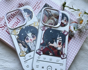 Tian Guan Ci Fu iPhone Case: Hua Cheng, Xie Lian Cartoon Design