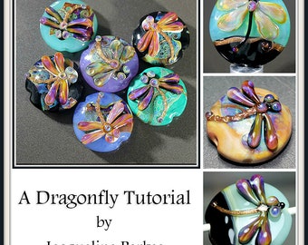 Jacqueline Parkes -  Dragonfly Lampwork Bead Tutorial by Jacqueline Parkes Ebook