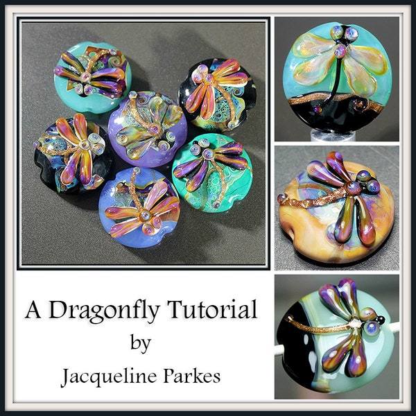 Jacqueline Parkes -  Dragonfly Lampwork Bead Tutorial by Jacqueline Parkes Ebook