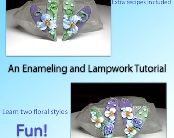 Jacqueline Parkes - Thinking Outside of the Box - An Enameling and Lampworking DIGITAL Tutorial Ebook - INSTANT DOWNLOAD