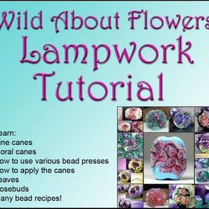 Jacqueline Parkers English Version Wild about Flowers Lampwork Tutorial Ebook image 1