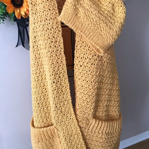 Pocket Shawl/Wrap with matching Beanie Hat with detachable Pom Pom , Handmade shops Fall outfit Crochet Pocket Shawl warm and cozy ready to ship