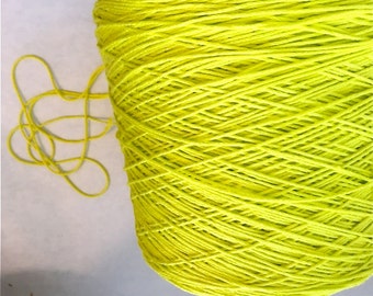 SALE!/ Cotton!Mercerized Cotton/Mouakis Butterfly dk wt/Tahki Cotton Classic/SALE!/Cone dk wt/Bright Chartreuse/Mercerized Cotton dkwt