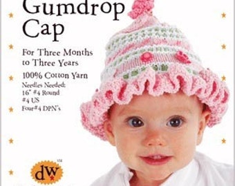 Knitting PDF PATTERN /Newborn Hat/Hand Knitting/Baby cotton Hat/Debby Ware Knitting/Cotton Knitting kit/Baby Hat/Debby Ware Pattern