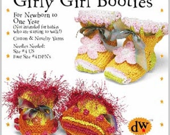 Knit Booties Pattern/pdf