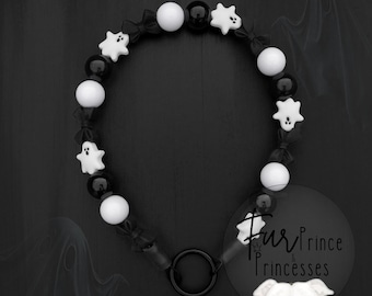 Halloween Perlen Hundehalsband: Tolles, strapazierfähiges Slip-On Halsband, Halloween Hundehalsband