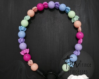Halloween Perlen Hundehalsband: Ghoulish Ghoulish Gumballs, Halloween Hundehalsband, Schlupfhalsband