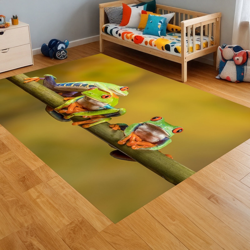 Frog Rugs Frog Rug - Etsy Australia