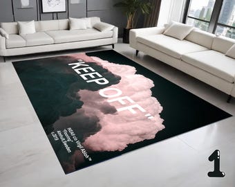 Keep Off Clouds Rug,Non-Slip Carpet,Digital Print Washable Carpet,Trend Keep Off Rug,Ikea Keep Off Rugs,All Color Clouds Keep Off