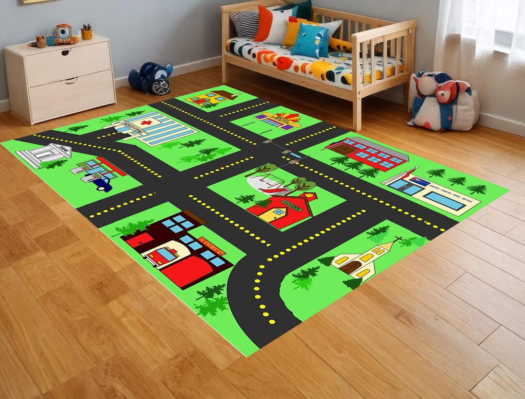 Game Room Carpet,children Room Decor,educational Rugs,montessori Rug ...