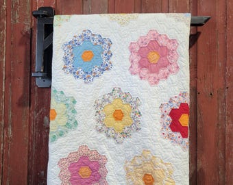 Primitive Barn Quilt Display Arm Wall Bracket with Swivel Arm - Large 32"