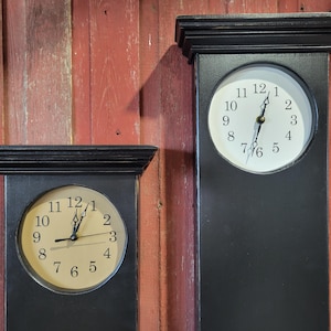 PriMiTiVe Long Wall Clock