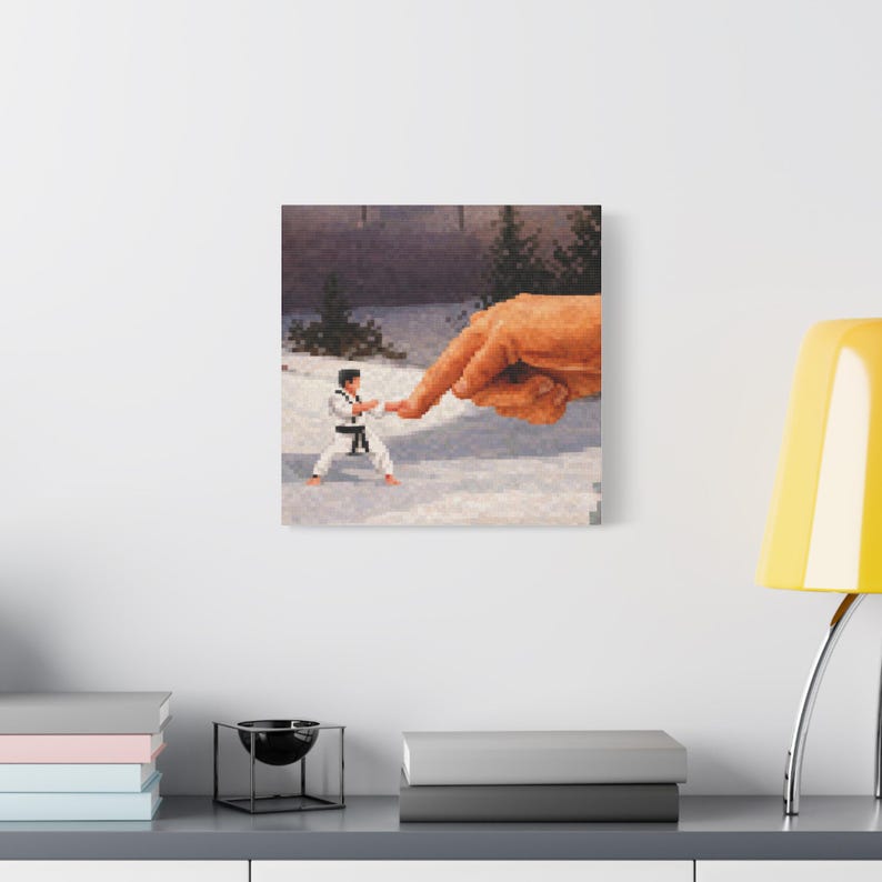 Lienzo "Puntero" de Minecraft imagen 1