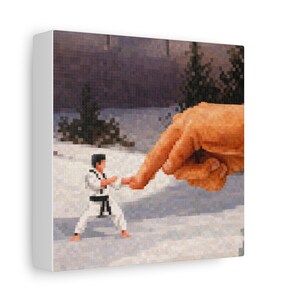 Lienzo "Puntero" de Minecraft imagen 3