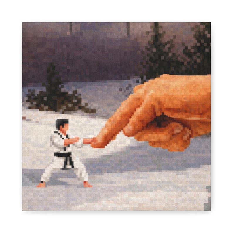 Lienzo "Puntero" de Minecraft imagen 12