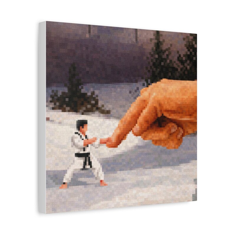 Lienzo "Puntero" de Minecraft imagen 18