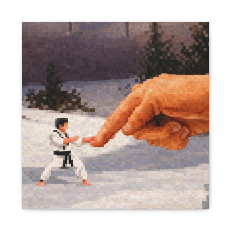 Lienzo "Puntero" de Minecraft imagen 17