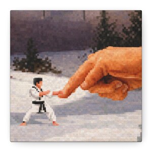 Lienzo "Puntero" de Minecraft imagen 2