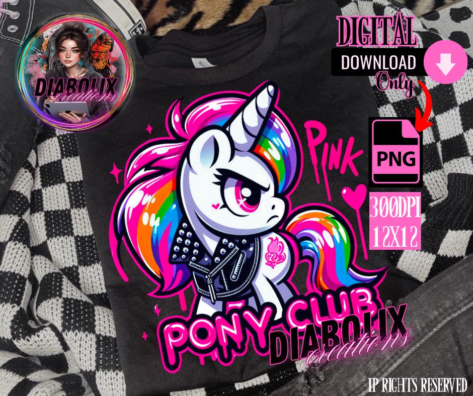 My Ltle Pony X SHEIN 2 pezzi Set di felpa girocollo a maniche lunghe