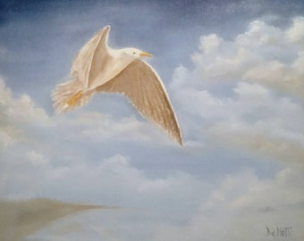 Flying High - Oil Painting 16"×20"