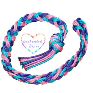 ラバージャンプロープ　ライトピンク ラバージャンプロープ ライトピンク Horse neck rope - Etsy 日本